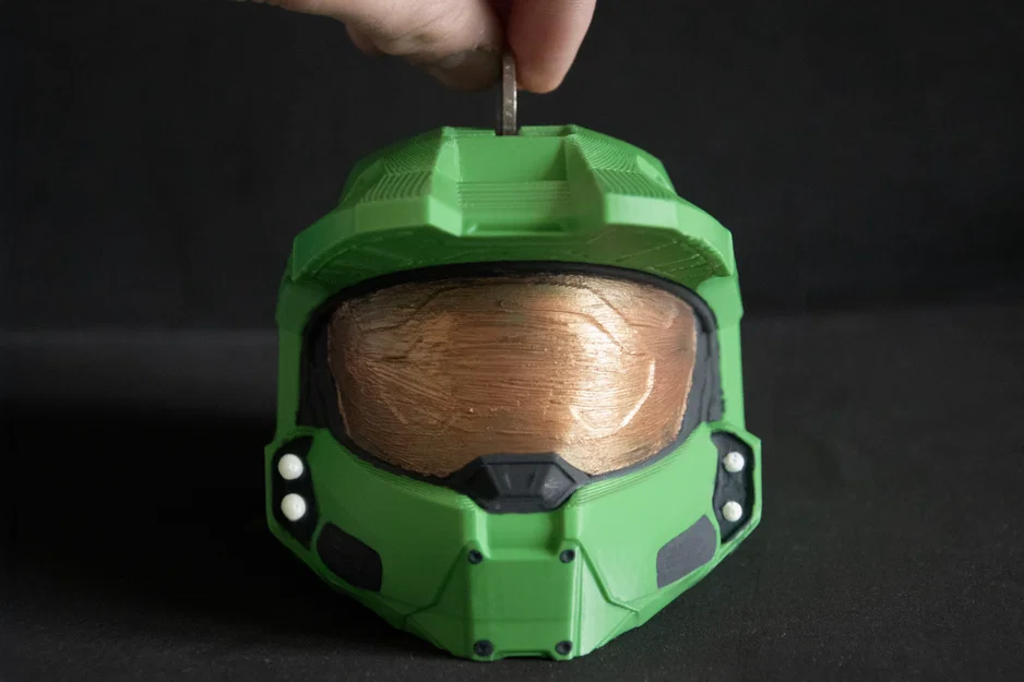 Halo - Mũ bảo hiểm Master Chief - Heo đất - Image 3