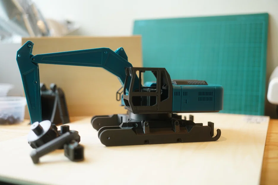 Mod tùy biến cho bộ DIY RC Excavator của ProfessorBoots - Image 1