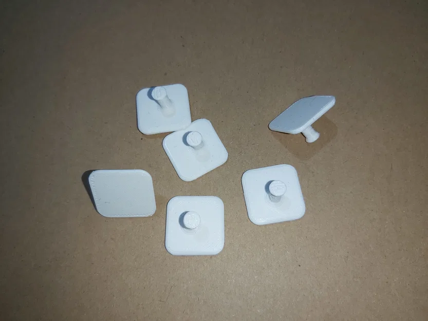 Móc treo tường mini in 3D cho khung ảnh và đồ trang trí nhẹ - Image 2