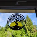 Tranh treo tường 3D nghệ thuật: Cây Bonsai và Mặt Trời (Rising Sun) - Thumbnail 8