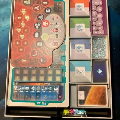 Insert/Organizer On Mars + Upgrade Pack + Alien Invasion Expansion