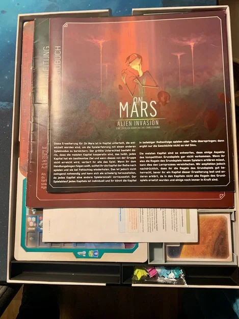 Insert/Organizer On Mars + Upgrade Pack + Alien Invasion Expansion - Image 2