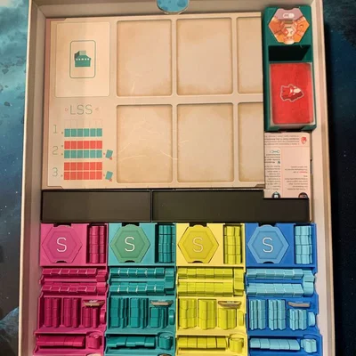 Insert/Organizer On Mars + Upgrade Pack + Alien Invasion Expansion
