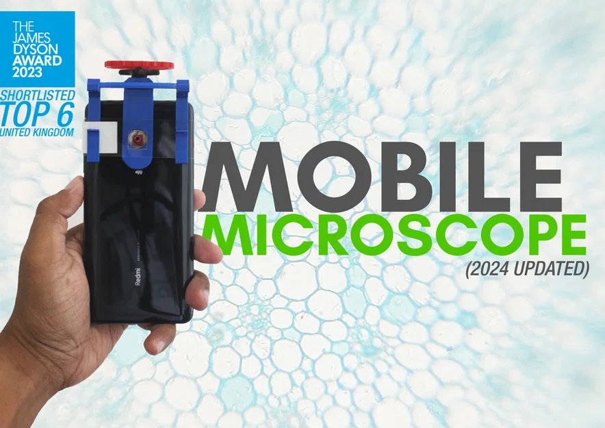 Mobile Microscope – Kính hiển vi gắn smartphone in 3D siêu tiết kiệm - Image 1