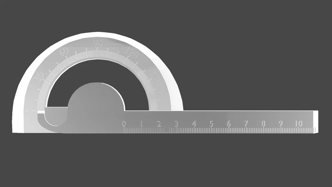 Thước đo góc Print-in-place (Angle Protractor) - Image 2