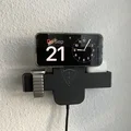 Charging butler: bộ sạc treo tường iPhone + Watch + AirPods Pro (Standby iOS 17) - Thumbnail 1