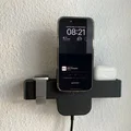 Charging butler: bộ sạc treo tường iPhone + Watch + AirPods Pro (Standby iOS 17) - Thumbnail 3