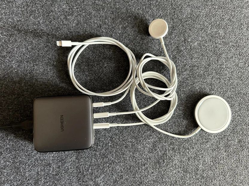 Charging butler: bộ sạc treo tường iPhone + Watch + AirPods Pro (Standby iOS 17) - Image 11