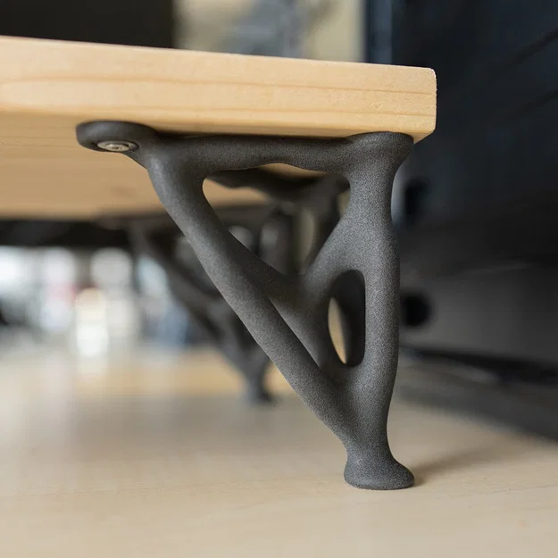 Chân Kệ Để Bàn (Generative Design) – Table Legs for Desk Shelf - Image 8