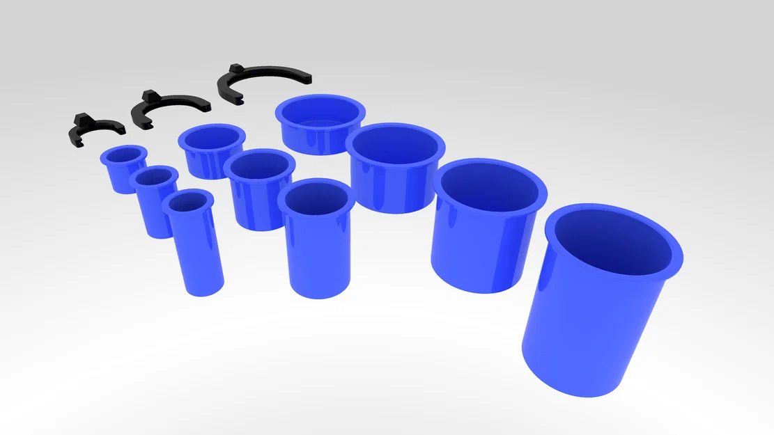 HSW Buckets/Boxes tháo rời (tròn) - Image 2