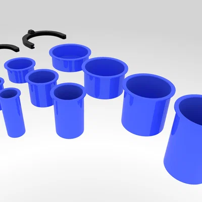 HSW Buckets/Boxes tháo rời (tròn)