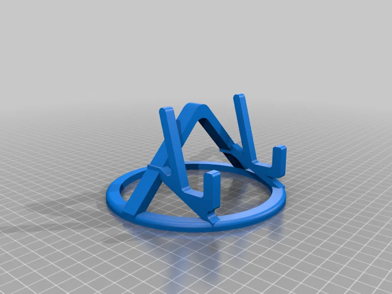 Kệ dựng sản phẩm/plaques cho turntable (Turntable Product / Plaque Stand) - Image 1