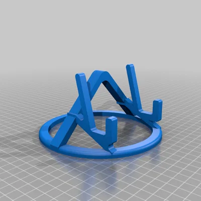 Kệ dựng sản phẩm/plaques cho turntable (Turntable Product / Plaque Stand)