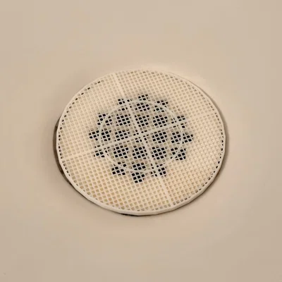 Nắp chặn tóc cho cống thoát nước nhà tắm 3D (108mm)