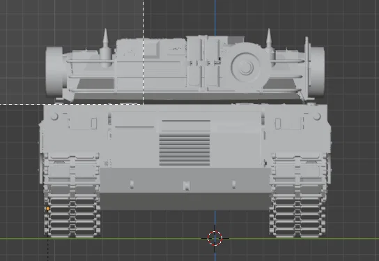Mô hình xe tăng M1A2 Abrams cho in 3D - Image 3