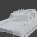 Mô hình xe tăng M1A2 Abrams cho in 3D - Thumbnail 6