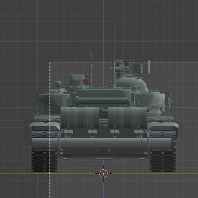 Mô hình xe tăng T-90 chi tiết cho in 3D - Khí tài quân sự huyền thoại