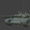 Mô hình xe tăng T-90 chi tiết cho in 3D - Khí tài quân sự huyền thoại - Thumbnail 3