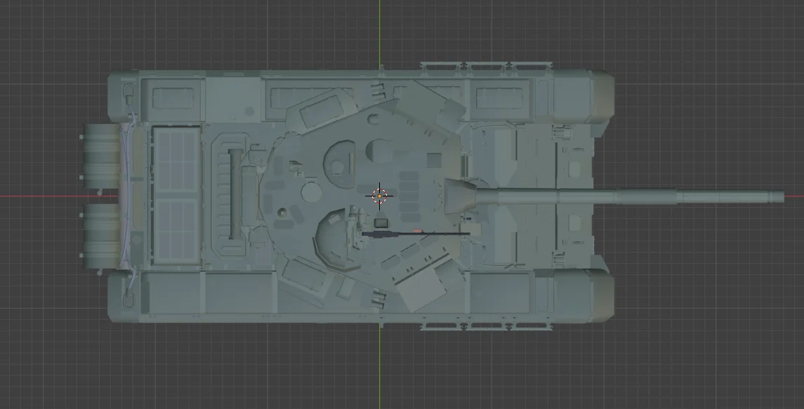 Mô hình xe tăng T-90 chi tiết cho in 3D - Khí tài quân sự huyền thoại - Image 5
