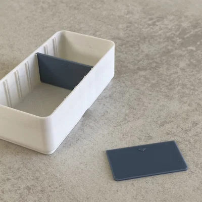 Hộp Gridfinity Parametric có Vách Chia (Dividers)