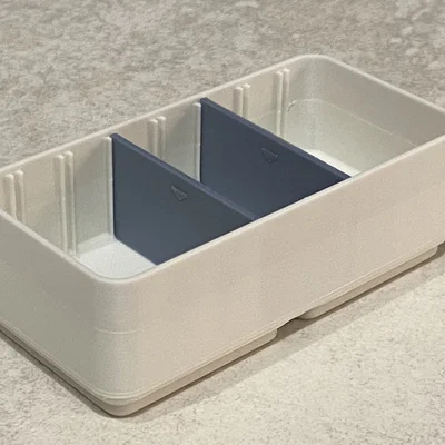 Hộp Gridfinity Parametric có Vách Chia (Dividers)