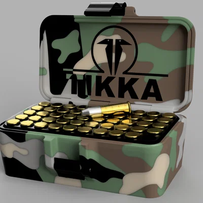 Hộp đạn .22lr Tikka Camo (ammo box)