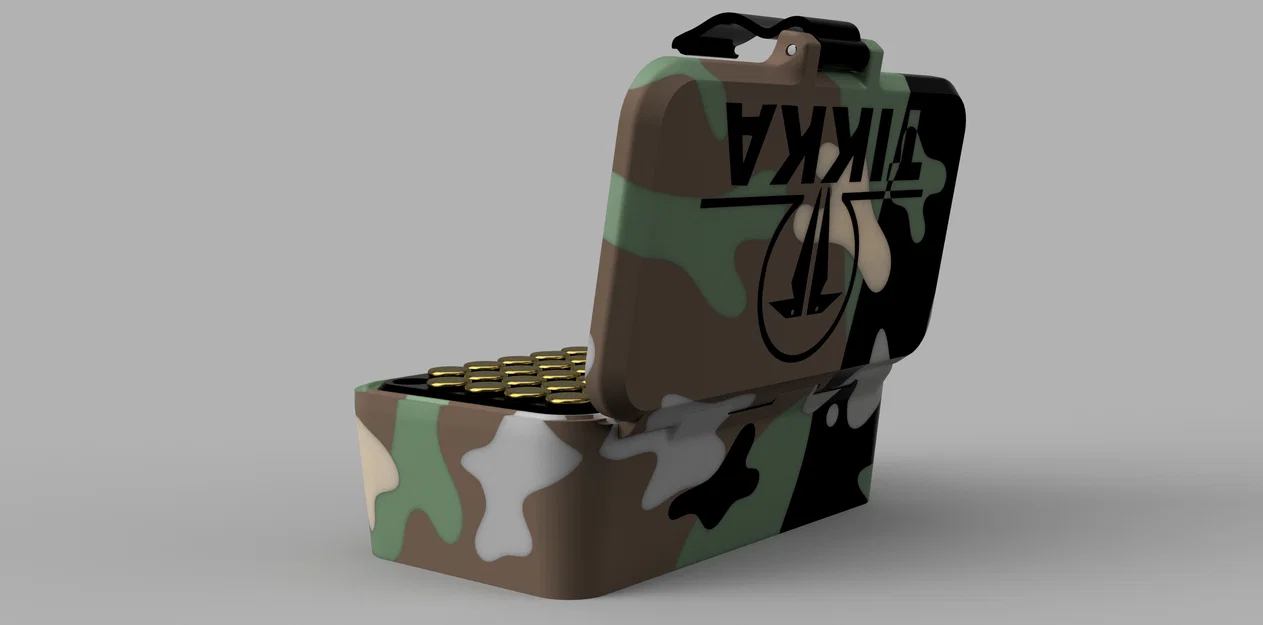 Hộp đạn .22lr Tikka Camo (ammo box) - Image 3