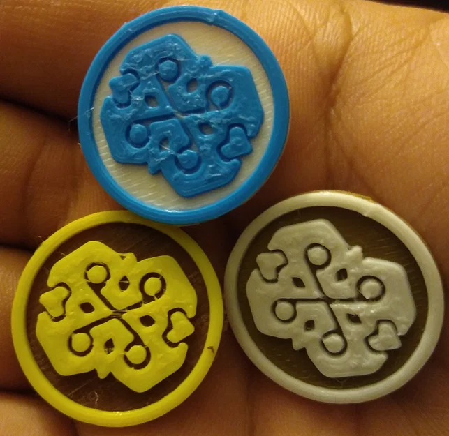 Bộ quân cờ Pai Sho (Pai Sho Tiles) in 3D cho mọi biến thể - Image 2