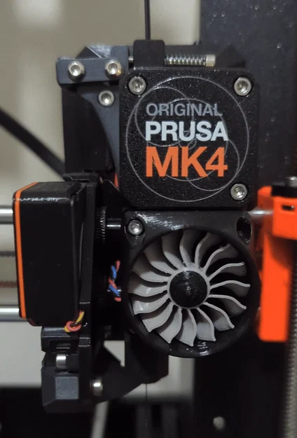Ống hút gió hotend MK4 kiểu jet engine 2 tầng (MK4) – turbofan mini - Image 1
