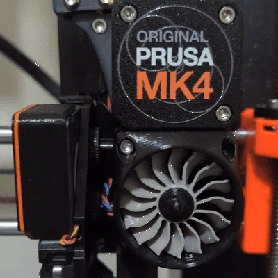 Ống hút gió hotend MK4 kiểu jet engine 2 tầng (MK4) – turbofan mini