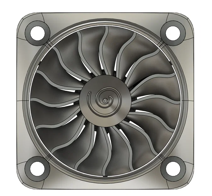Ống hút gió hotend MK4 kiểu jet engine 2 tầng (MK4) – turbofan mini - Image 5