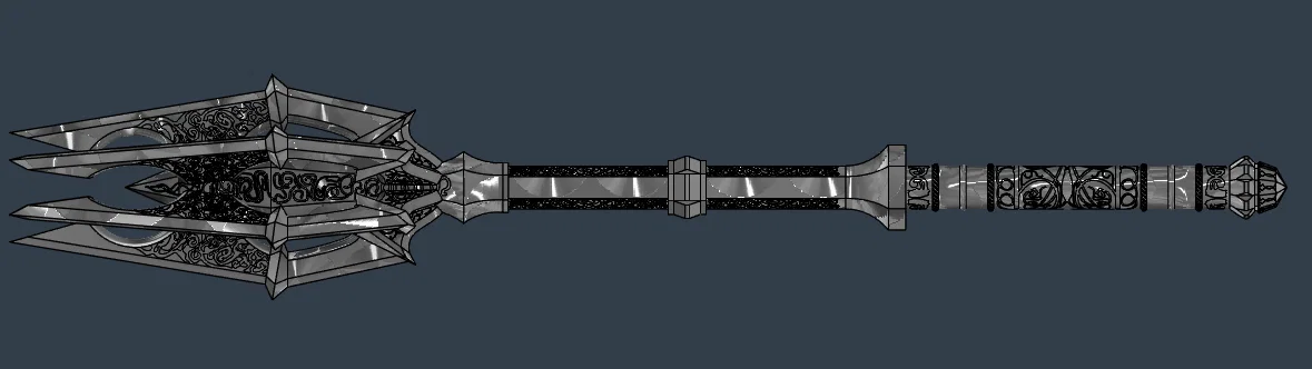 Chùy của Sauron (Sauron's Mace) – Mẫu in 3D cosplay/props - Image 6