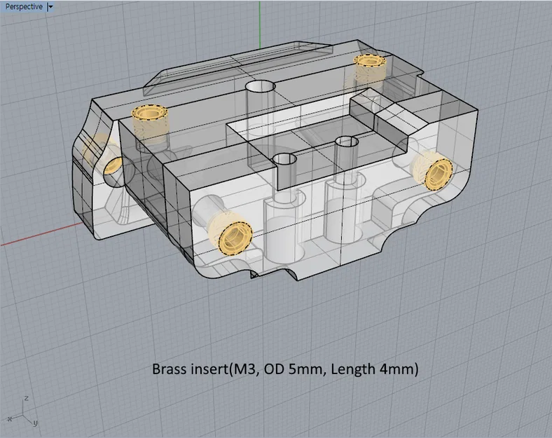 Ngàm gắn Orbiter v2.0 (Orbiter2) cho Voron 2.4 r2 Afterburner - Image 4