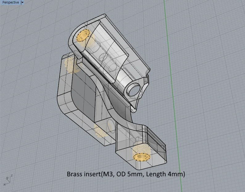 Ngàm gắn Orbiter v2.0 (Orbiter2) cho Voron 2.4 r2 Afterburner - Image 6
