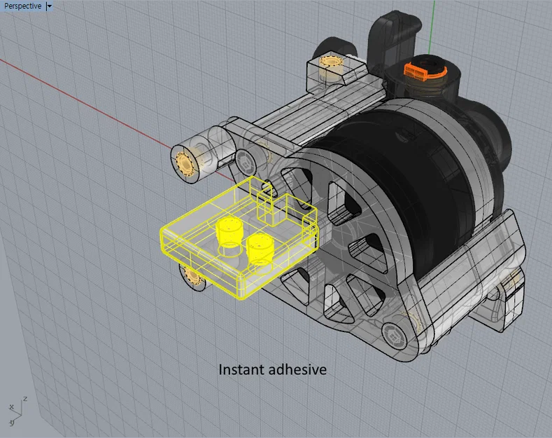 Ngàm gắn Orbiter v2.0 (Orbiter2) cho Voron 2.4 r2 Afterburner - Image 14