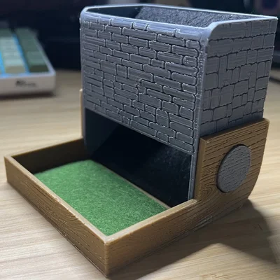 Mini Dice Tower (Tháp thả xúc xắc mini)