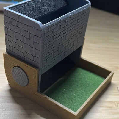 Mini Dice Tower (Tháp thả xúc xắc mini)