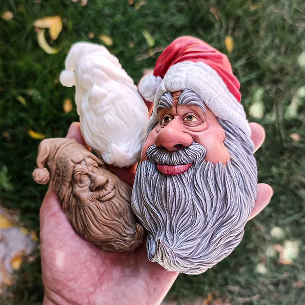 Santa Claus – Mẫu trang trí Giáng Sinh dễ in 3D - Image 5