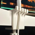Kẹp giữ dây cáp USB cố định vào bàn (Screw Clamp) tiện lợi - Thumbnail 1