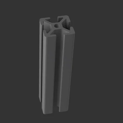 Mô hình thanh nhôm định hình 1010 (EX-1010) chuẩn xác cho in 3D
