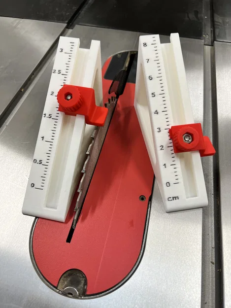 Thước đo độ sâu chỉnh được cho Table Saw, Drill Press, Router (Imperial & Metric) - Image 1