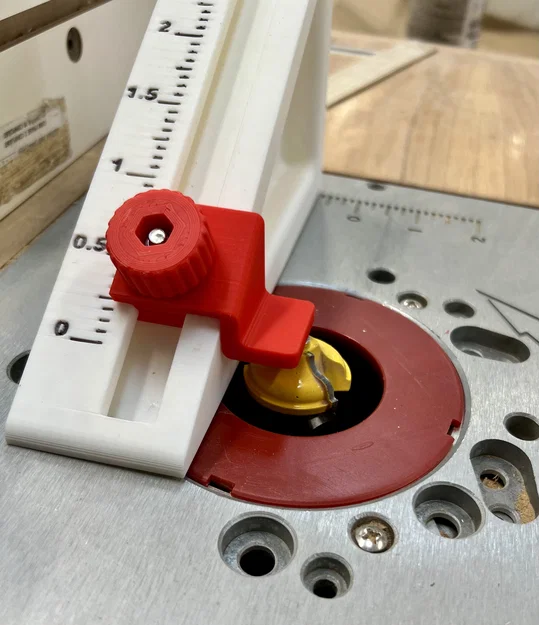 Thước đo độ sâu chỉnh được cho Table Saw, Drill Press, Router (Imperial & Metric) - Image 3