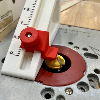 Thước đo độ sâu chỉnh được cho Table Saw, Drill Press, Router (Imperial & Metric)