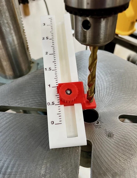 Thước đo độ sâu chỉnh được cho Table Saw, Drill Press, Router (Imperial & Metric) - Image 4