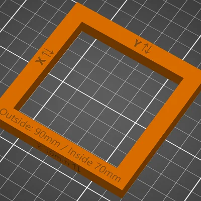 Khung kiểm tra độ chính xác Calibration Frame cho máy in 3D
