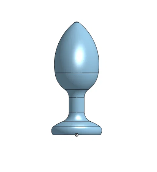Mẫu Butt Plug Cổ Điển: Thiết Kế Công Thái Học In 3D Độc Đáo - Image 1