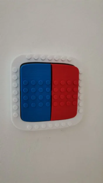Lego vypínač - Lego switch (ốp công tắc ABB kiểu LEGO) - Image 1