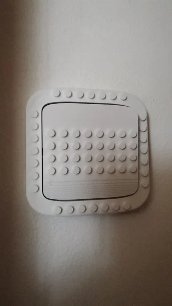 Lego vypínač - Lego switch (ốp công tắc ABB kiểu LEGO) - Image 3