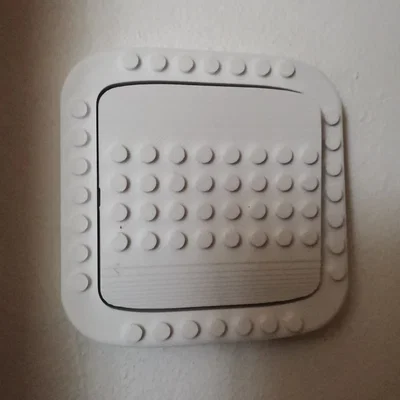 Lego vypínač - Lego switch (ốp công tắc ABB kiểu LEGO)