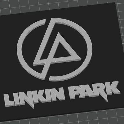 Mô hình trang trí logo Linkin Park 3D độc đáo cho người hâm mộ